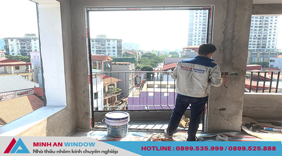 Mẫu Cửa nhôm Xingfa cao cấp cho các công trình tại Hà Nội - Minh An Window đã thi công