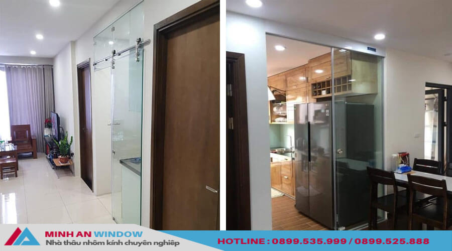 Minh An Window, lựa chọn hoàn hảo cho vách tắm kính nhà bếp