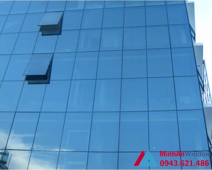 Vách mặt dựng huyndai tại tòa nhà chung cư Vách mặt dựng Hyundai