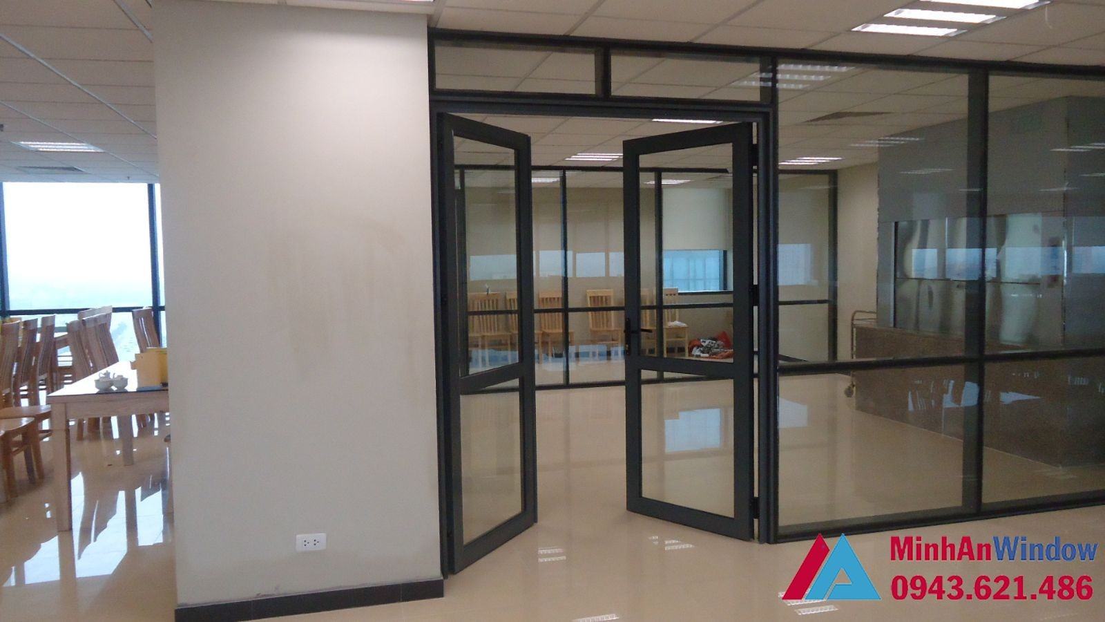 Mẫu cửa nhôm kính đẹp cao cấp(Trượt,Lùa 1 cánh,2,3,4 cánh) 24 Cua Kinh Cuong Luc Khung Nhomm14