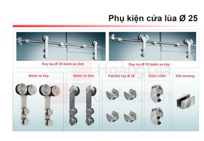 Phụ kiện cửa lùa Phụ kiện cửa lùa