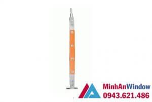 Trụ cầu thang xỏ song inox kẹp gỗ 304 – xỏ song phi 13, 16, 19 Trụ cầu thang xỏ song inox kẹp gỗ 304 – xỏ song phi 13, 16, 19