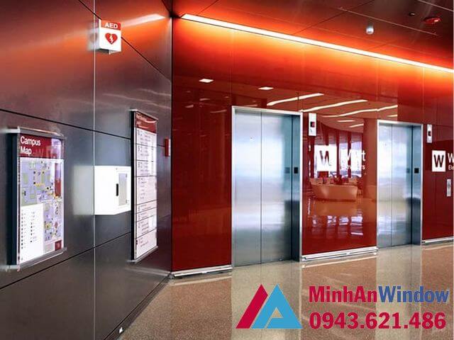 Kính ốp tường cao cấp cho các chung cư cao cấp Kính ốp tường cao cấp cho các chung cư cao cấp