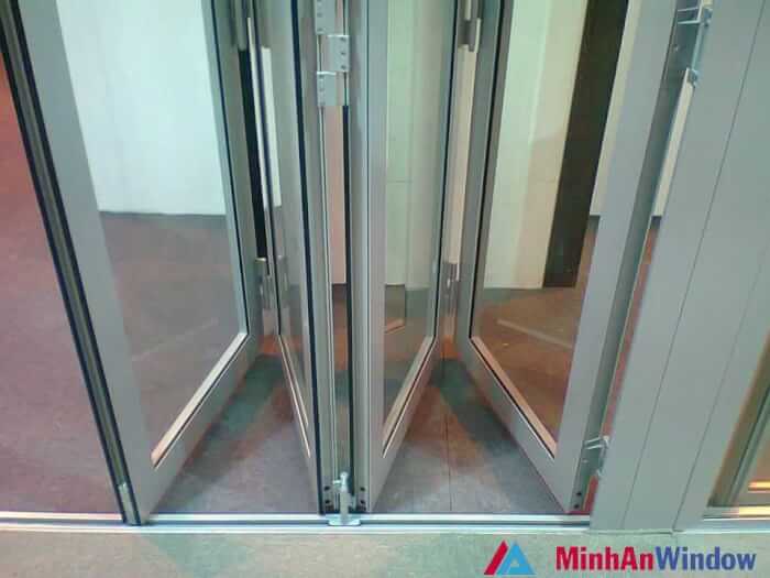 Mẫu Cửa Lùa Xếp Gấp Phổ Biến Nhất Năm 2020 2 cửa lùa xếp gấp