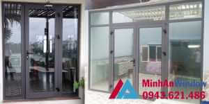Mẫu cửa nhôm Xingfa hệ 55 sơn tĩnh điện Mẫu cửa nhôm Xingfa hệ 55 sơn tĩnh điện