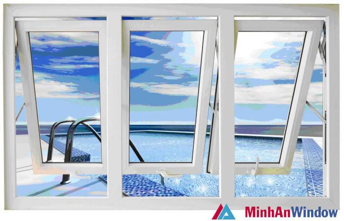 mẫu cửa sổ kính cường lực