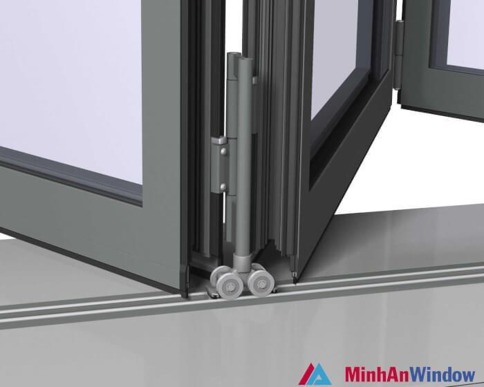 Giới Thiệu Thông Tin Chi Tiết Về Phụ Kiện Cửa Xếp Trượt 1 Phụ kiện cửa xếp trượt