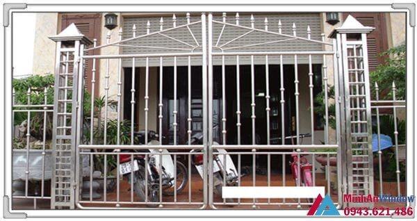 Cửa inox 304 Cua Cong Inox 2 Canh Dep 10