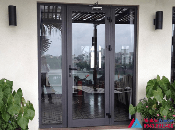 Mẫu cửa nhôm kính Minh An Window lắp đặt tại Lạng Sơn