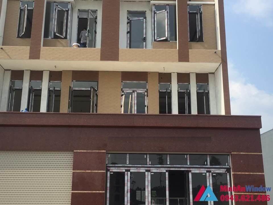 Dự án thi công Cửa nhôm Xingaf tại Nam Định của Minh An Window