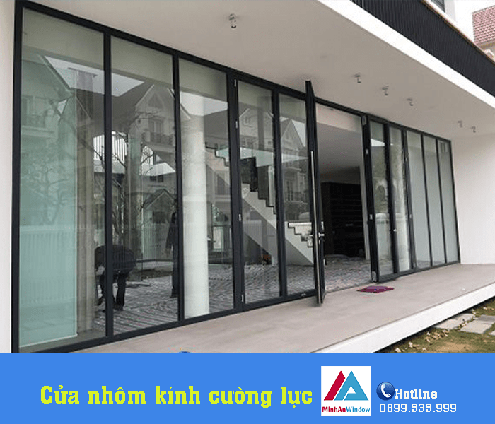Cửa nhôm kính nhiều cánh lắp đặt tại Hòa Bình - Minh An Window đã thi công Cửa nhôm kính nhiều cánh lắp đặt tại Hòa Bình - Minh An Window đã thi công