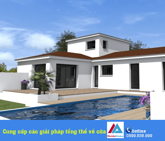 Lắp đặt cửa nhôm kính cho nhà biệt thự tại Hòa Bình - Minh An Window đã thi công Lắp đặt cửa nhôm kính cho nhà biệt thự tại Hòa Bình - Minh An Window đã thi công