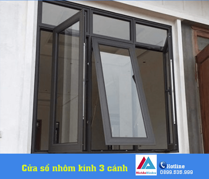 Lắp đặt cửa sổ nhôm kính 3 cánh tại Hòa Bình - Minh An Window đã thi công Lắp đặt cửa sổ nhôm kính 3 cánh tại Hòa Bình - Minh An Window đã thi công