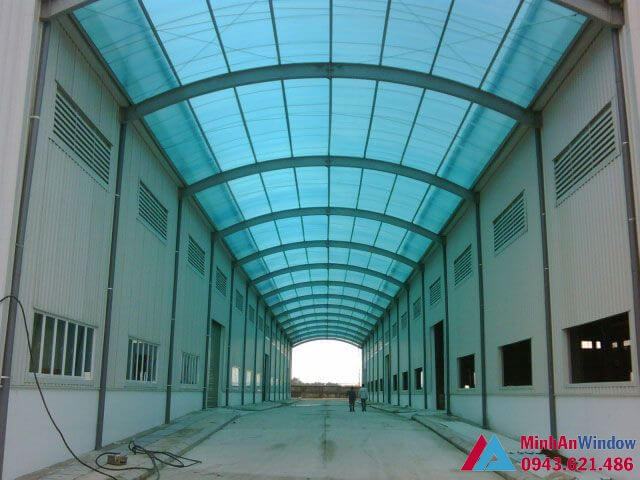 9 Mẫu Tấm Lợp Lấy Sáng Polycarbonate Hot Trên Thị Trường 6 Mai Nhua Lay Sang Nha May