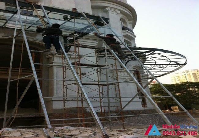 Dự án thi công mái kinh tại Nam Định Thi Cong Mai Kinh Cuongluc