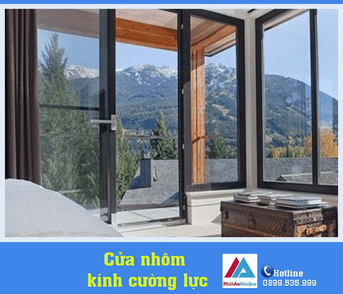 Mẫu cửa nhôm kính cường lực Minh An Window lắp đặt cho resort tại Ninh Bình Mẫu cửa nhôm kính cường lực Minh An Window lắp đặt cho resort tại Ninh Bình