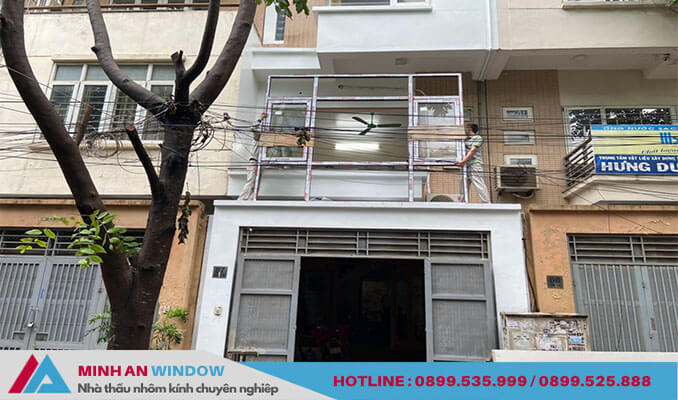 Cửa nhôm Xingfa 3 cánh mở hất cao cấp chất lượng Cửa nhôm Xingfa 3 cánh mở hất cao cấp chất lượng