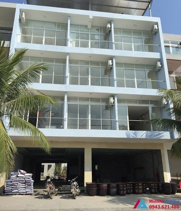 Thi Công Lắp Đặt Cửa Kính Cường Lực Tại Thạch Thất 6 Cua Kinh Cuong Luc Tai Ba Vi4