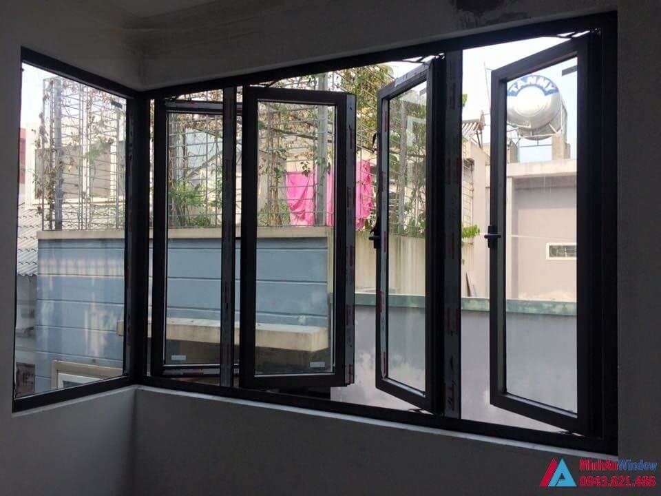 Thi Công Lắp Đặt Cửa Nhôm Kính Tại Thạch Thất 7 Cua Nhom Kinh Tai Phu Xuyen
