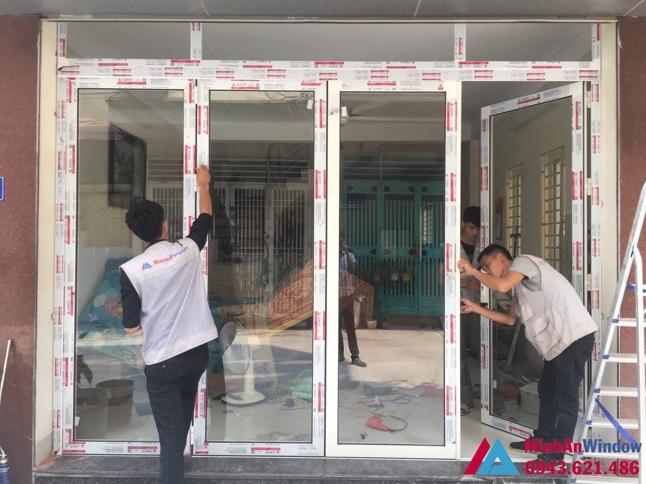 Thi Công Lắp Đặt Cửa Nhôm Kính Tại Sơn Tây Đa Dạng Hệ Nhôm Kính 4 Cua Nhom Kinh Tai Son Tay4
