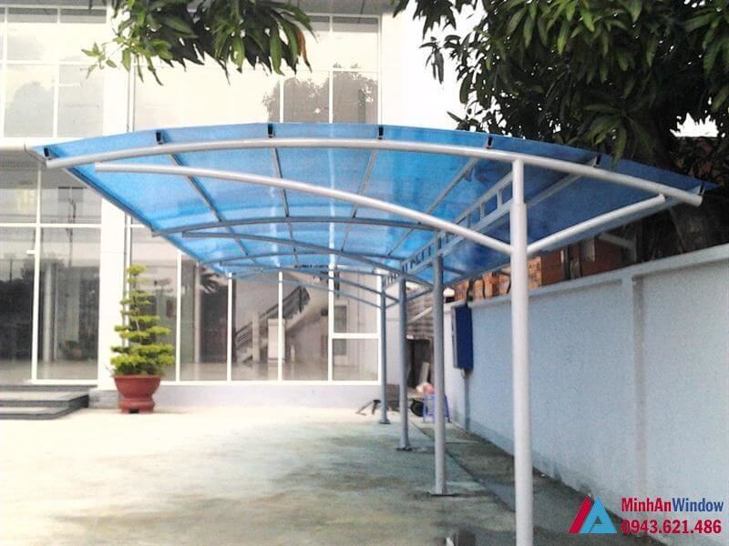Thi Công Lắp Đặt Mái Kính Cường Lực Tại Thái Bình Chất Lượng Cao 3 Mai Kinh Cuong Luc Tai Dan Phuong1