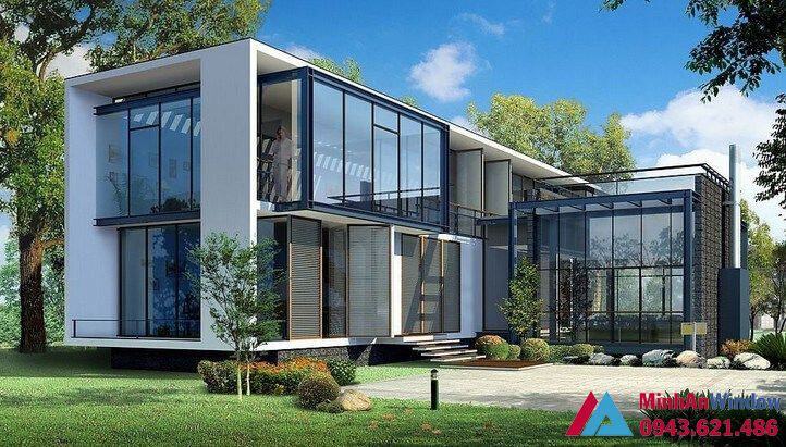 Nhôm PMI là gì? - So sánh cửa nhôm cao cấp PMI với nhôm Xingfa 6 Nha Kinh Khung Thep 2