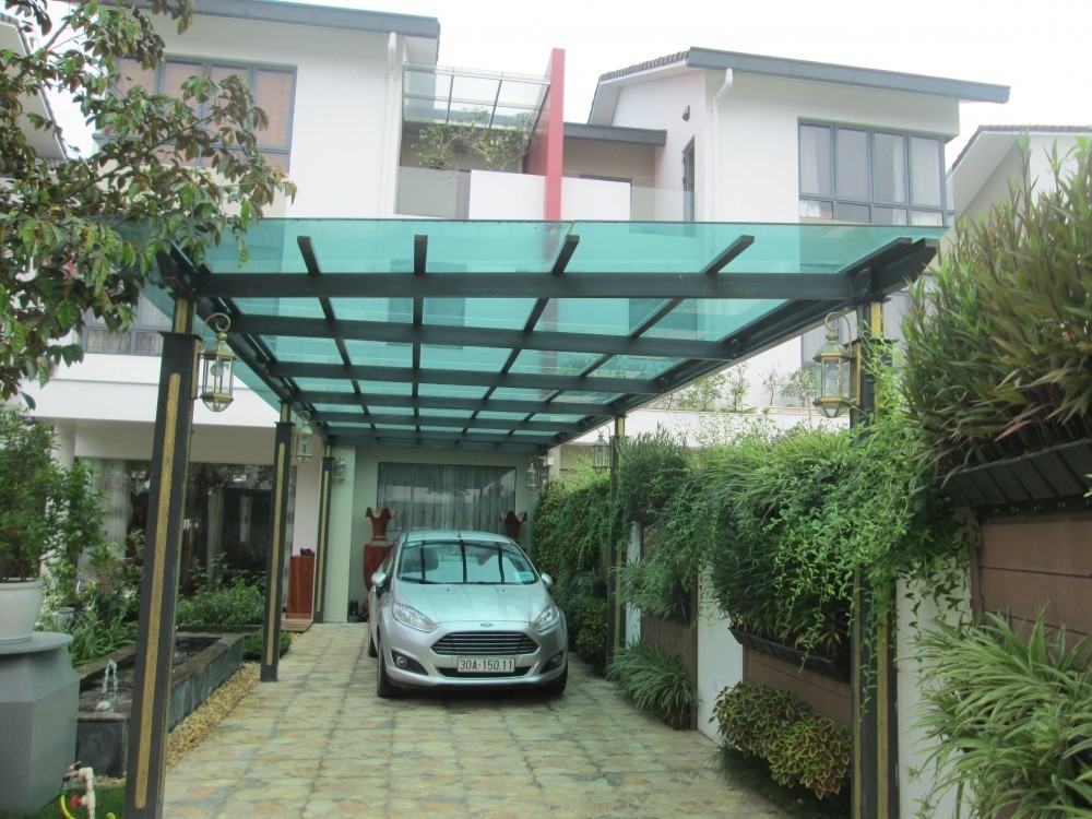 Mái che kính cường lực tại nhà riêng Mai Kinh Cuong Luc13
