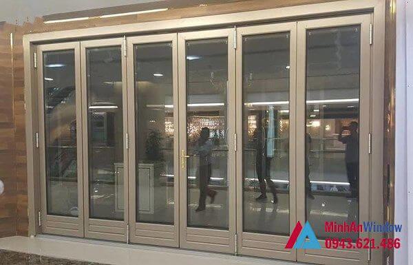 Thi Công Lắp Đặt Cửa Kính Inox Tại Thạch Thất 3 Cua Kinh Inox Tai Thach That3