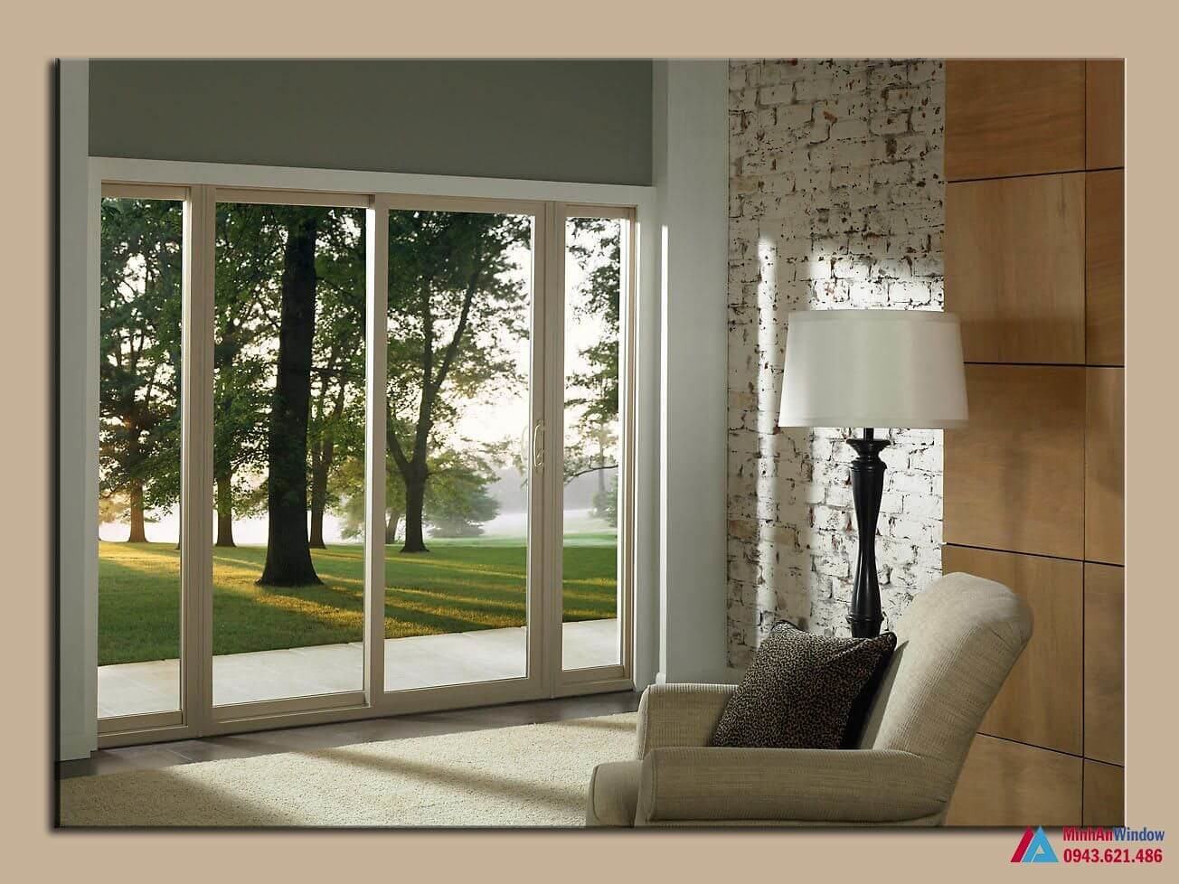Thi Công Lắp Đặt Cửa Kính Inox Tại Thanh Oai 1 Cua Kinh Inox2
