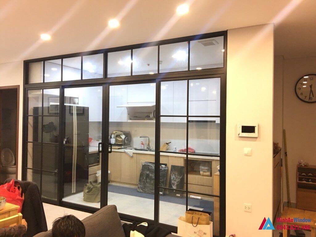Mẫu cửa nhôm kính đẹp cao cấp(Trượt,Lùa 1 cánh,2,3,4 cánh) 23 Cua Nhom Kinh3
