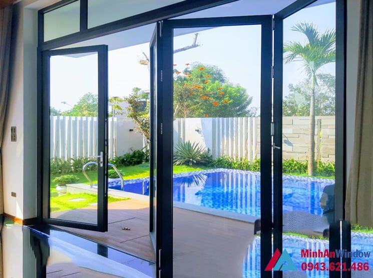 Nhôm cầu cách nhiệt chính hãng có tem đỏ Mau Cua Nhom Cau Cach Nhiet Xingfa