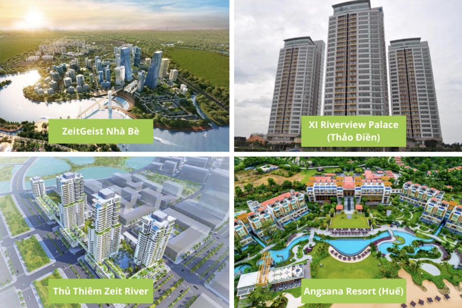Một số dự án bất động sản nổi bật được GS E&C phát triển tại Việt Nam