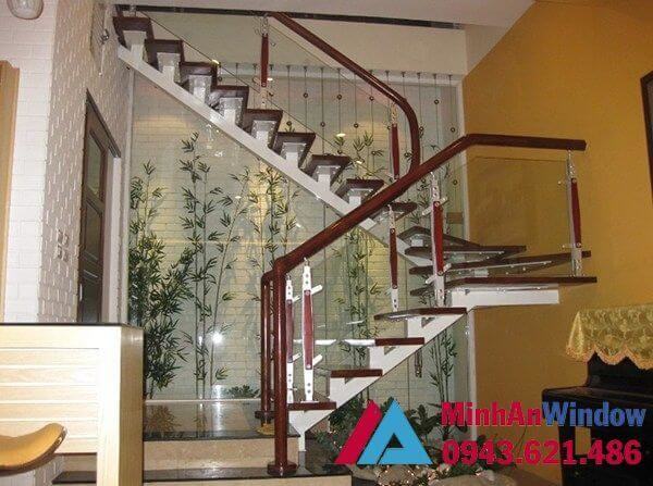 Tổng Hợp 100+ Mẫu Lan Can Cầu Thang Kính Đẹp Sang Trọng Cho Ngôi Nhà 3 Lan Can Kinh Cau Thang Dep 11