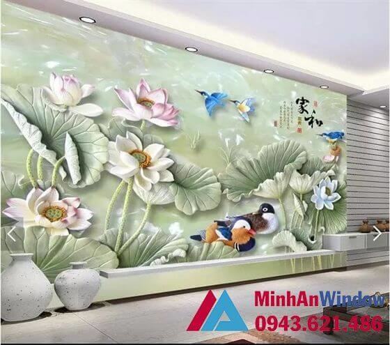Tranh Kính Bếp Cho Ngôi Nhà Việt Hiện Đại 1 Tranh Kinh bep cho ngoi nha viẹt
