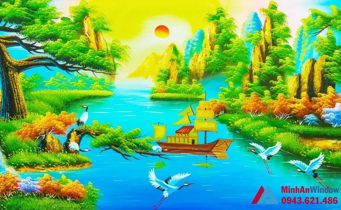 Tranh Kính 3D Sơn Dầu - Nét Đẹp Cho Không Gian Nội Thất 1 Tranh Kính 3D Sơn Dầu - Nét Đẹp Cho Không Gian Nội Thất 1