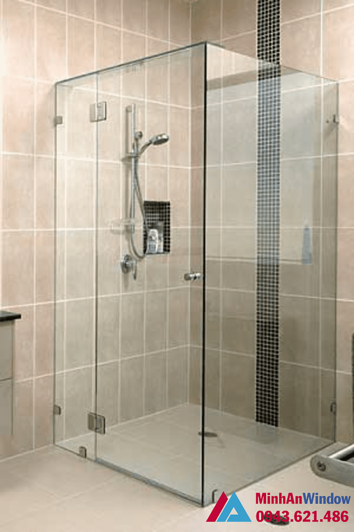 Tổng Hợp 100+ Mẫu Cabin Phòng Tắm Kính Đẹp Nhất Hiện Nay 9 Bản Lề 90 độ Tay Nắm Trong