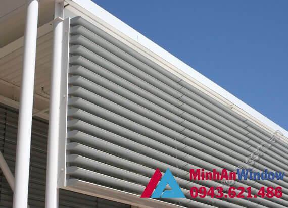 Tổng hợp 100+ mẫu lam nhôm chống nắng trang trí đẹp nhất 5 Lam Chan Nang Dau Dan (1)