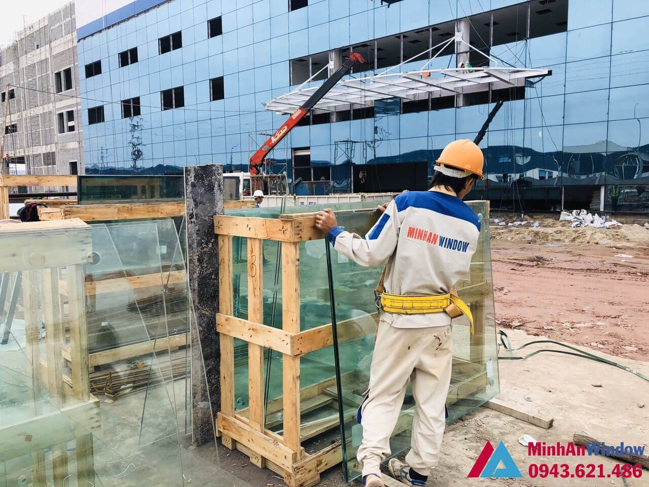 Công trình Nhà máy Sunrise KCN Vân Trung, Bắc Giang - Minh An Window đã thi công