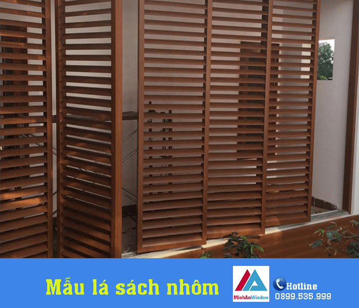 Mẫu nhôm lá sách vân gỗ được sử dụng nhiều nhất - Minh An Window đã thi công Mẫu nhôm lá sách vân gỗ được sử dụng nhiều nhất - Minh An Window đã thi công