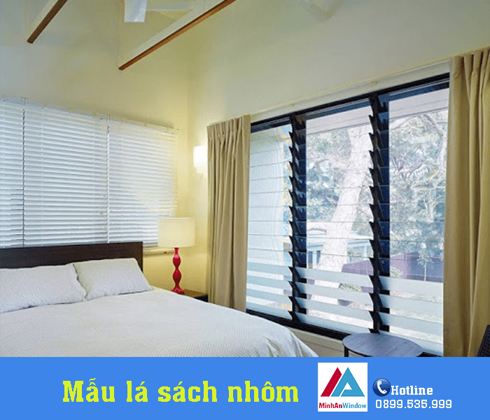 Cửa nhôm lá sách cho phòng ngủ cao cấp - Minh An Window đã thi công Cửa nhôm lá sách cho phòng ngủ cao cấp - Minh An Window đã thi công