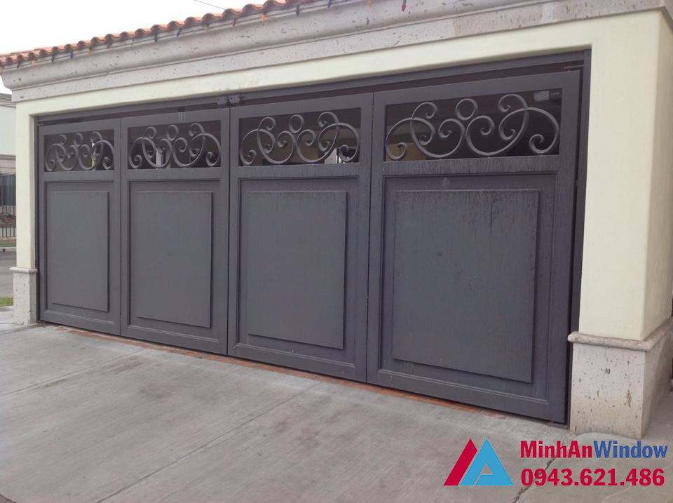 Cửa cổng sắt cho Gara ô tô cao cấp chất lượng số 1 Việt Nam - Minh An Window đã thi công Cửa cổng sắt cho Gara ô tô cao cấp chất lượng số 1 Việt Nam - Minh An Window đã thi công