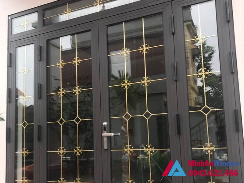 Cửa kính hộp có lan can cao cấp chất lượng Cửa kính hộp có lan can cao cấp chất lượng
