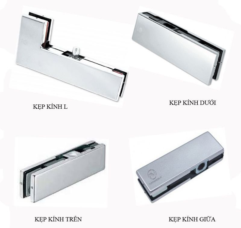 Các mẫu kẹp kính phổ biến chất lượng nhất Các mẫu kẹp kính phổ biến chất lượng nhất