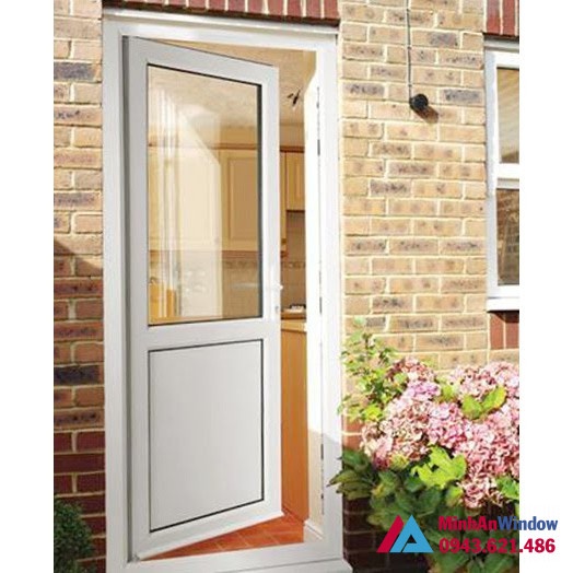 Cửa đi nhôm kính pano 1 cánh cao cấp chất lượng - minh an window đã thi công Cửa đi nhôm kính Pano 1 cánh cao cấp chất lượng - Minh An Window đã thi công