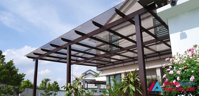 Căn biệt thự tại hà giang sử dụng mái kính cường lực Căn biệt thự tại hà giang sử dụng mái kính cường lực