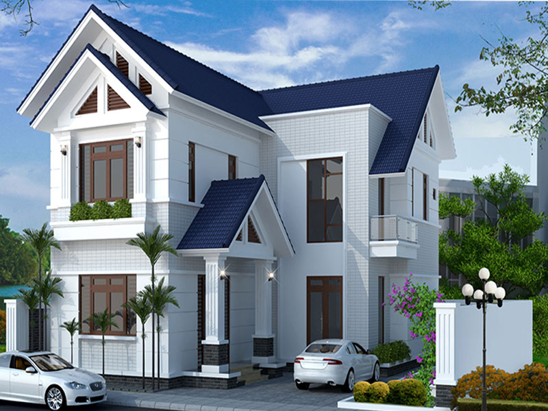 Mẫu nhà 2 tầng 4 phòng ngủ - Nội thất Minh An Mẫu nhà 2 tầng 4 phòng ngủ - Nội thất Minh An