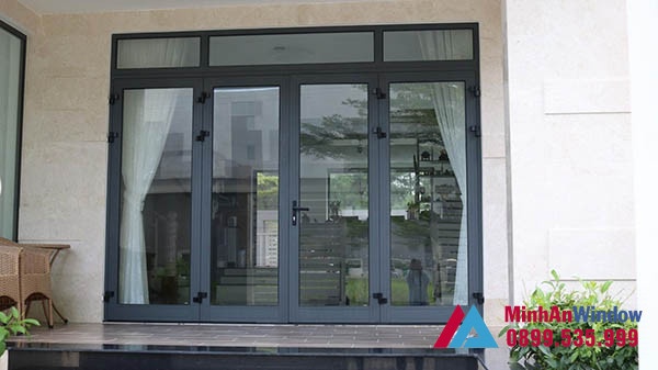 Mẫu cửa nhôm xingfa màu đen mới nhất 2021 14 Mẫu Cửa Nhôm Xingfa Màu Đen Mới Nhất 2021 14