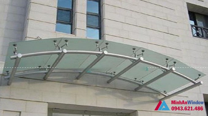 Mái vòm kính hiên khung sắt chân nhện Mái vòm kính hiên khung sắt chân nhện