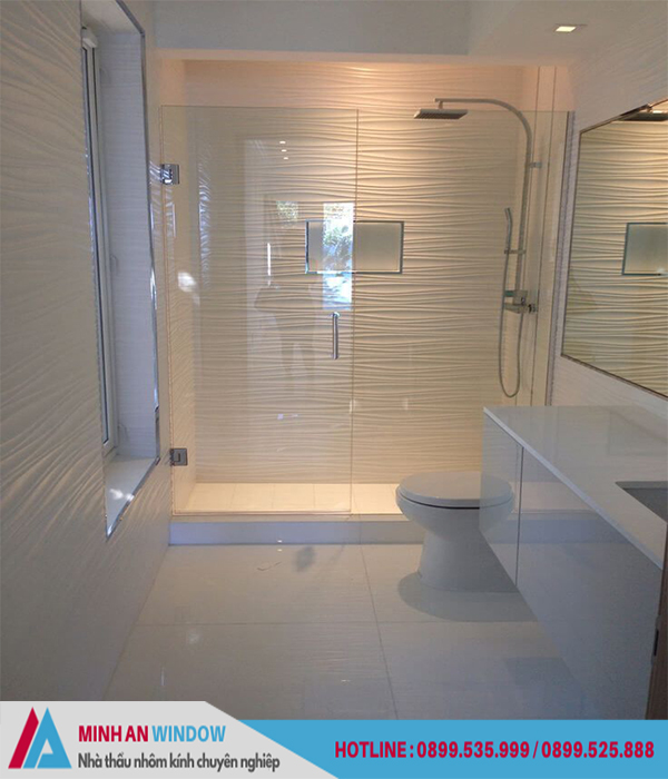 Mẫu Cabin phòng tắm 180 độ đẹp nhất năm 2021 - Minh An Window thiết kế và lắp đặt