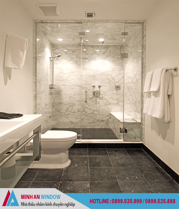 Cabin phòng tắm 180 độ cao cấp mẫu cho các khách sạn lớn